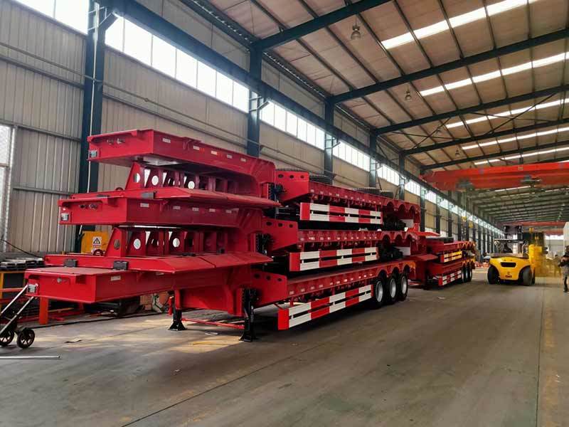 3 Axle Lowbed Semitrailer