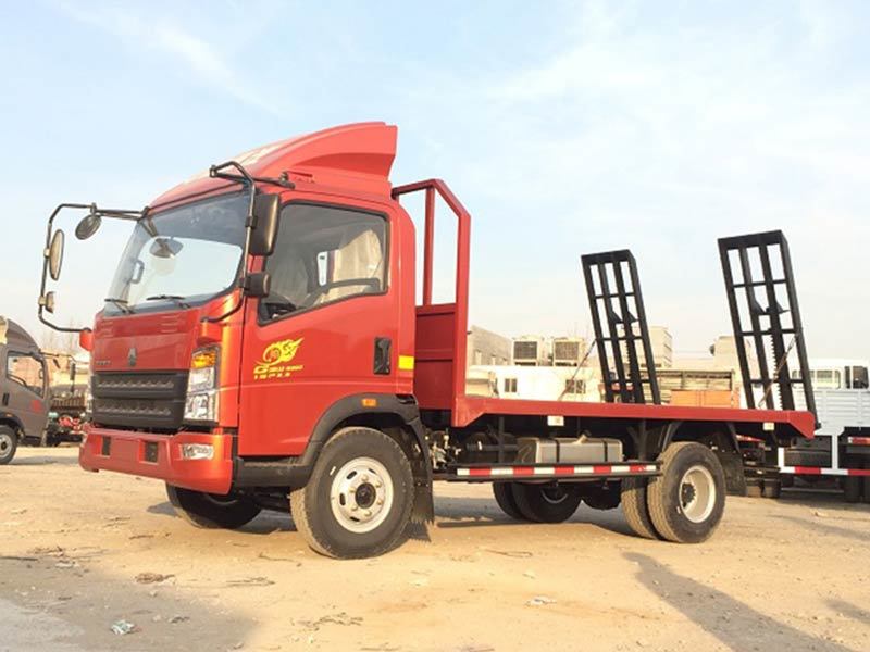 Howo Light Flat Bed Truck